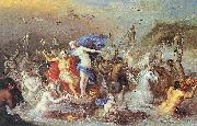 unknow artist Der Triumphzug von Neptun und Amphitrite France oil painting reproduction